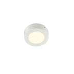 SENSER 12 CW, Luminária de parede saliente e luz saliente para teto LED para interior redondo branco 4000 K