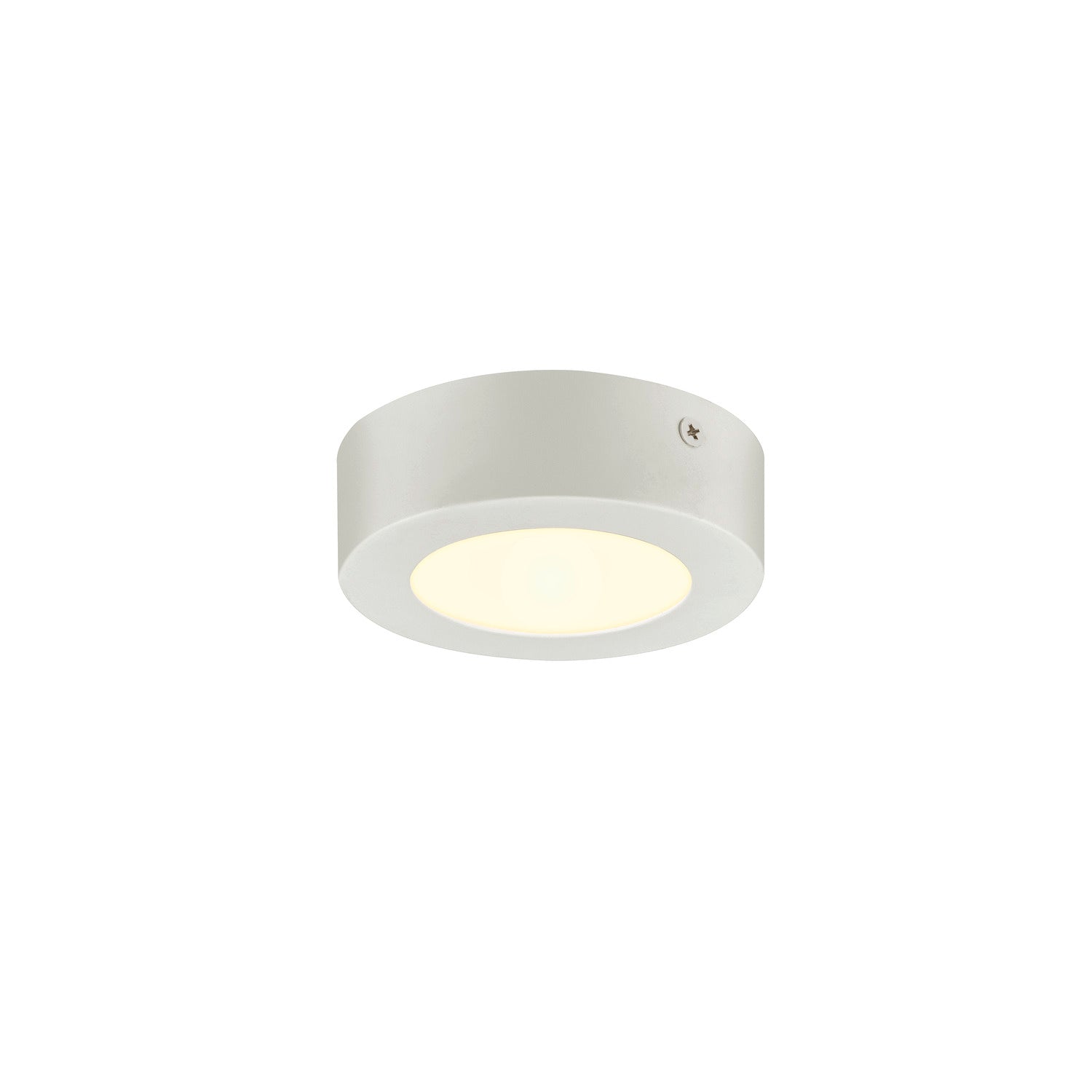 SENSER 12 CW, Luminária de parede saliente e luz saliente para teto LED para interior redondo branco 4000 K