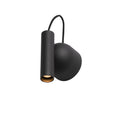 KARPO MAGN WL, Lumiária saliente para a parede LED para interior preto 3000 K