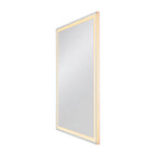 TRUKKO WL, Luminária saliente para a parede LED para interior, quadrado, desembaciante, alum.