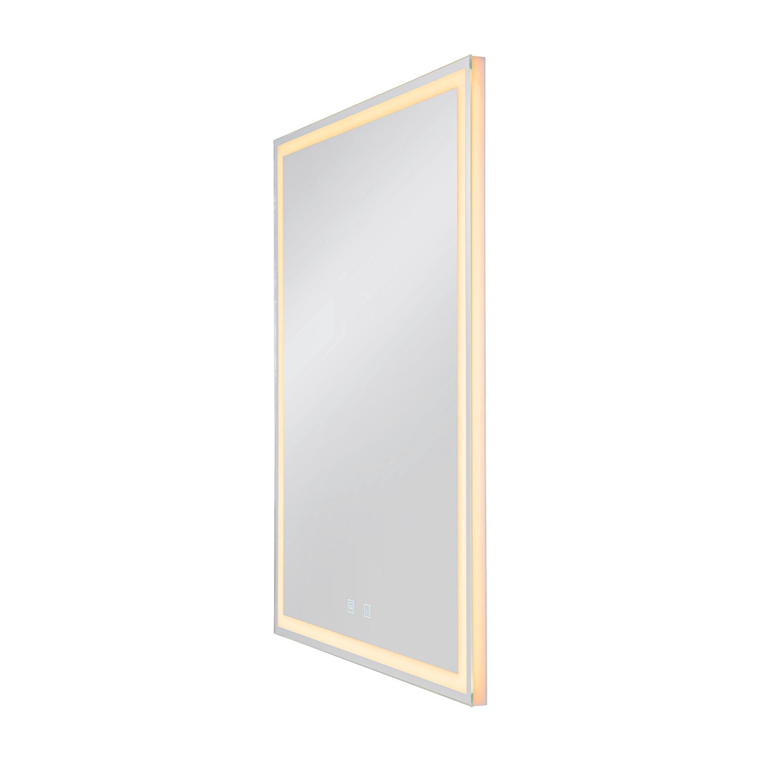 TRUKKO WL, Luminária saliente para a parede LED para interior, quadrado, desembaciante, alum.