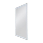 TRUKKO WL, Luminária saliente para a parede LED para interior, quadrado, desembaciante, alum.