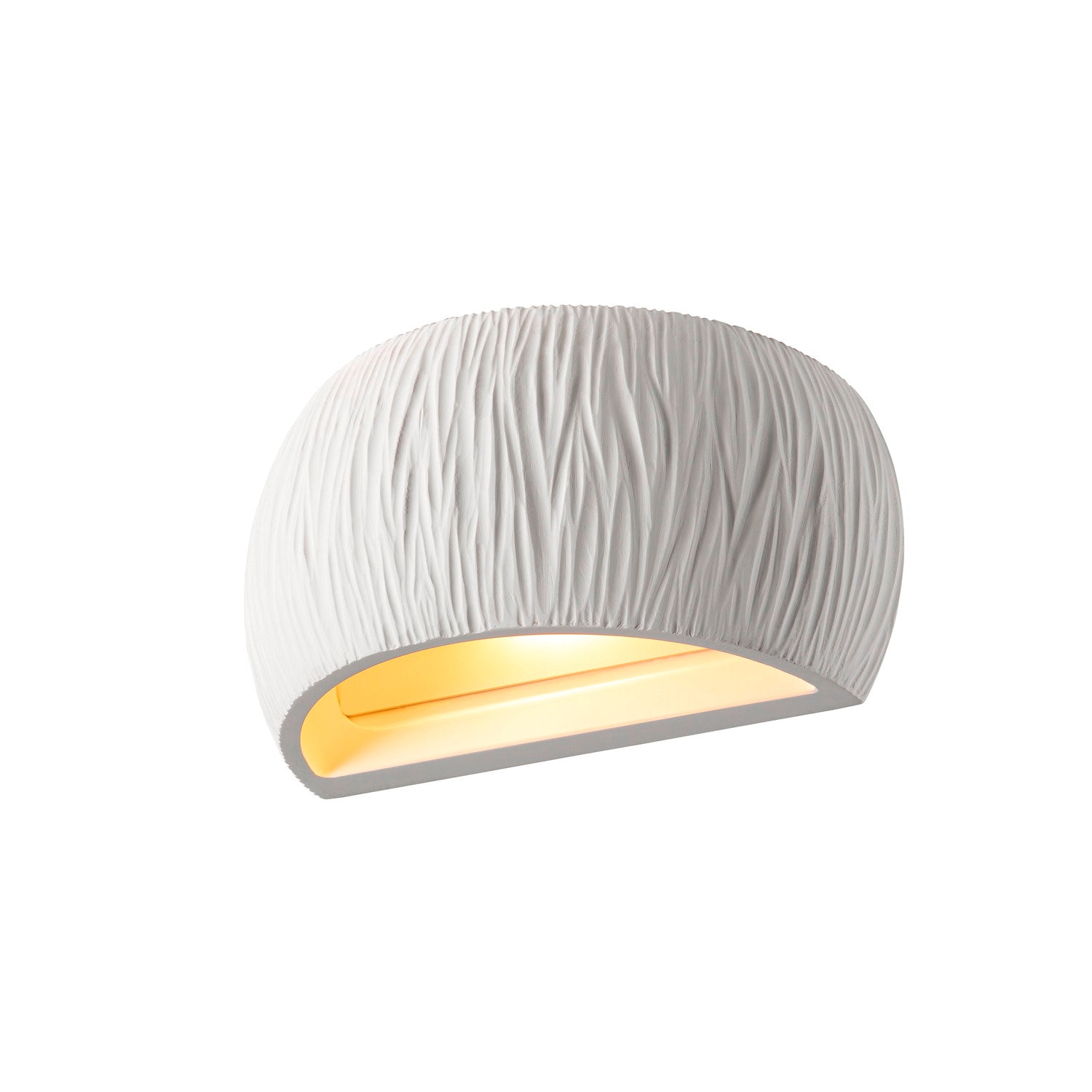 PLASTRA WL CURVED CURTAIN, Luminária de parede saliente interior QT-DE12 branco