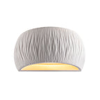 PLASTRA WL CURVED CURTAIN, Luminária de parede saliente interior QT-DE12 branco