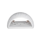 PLASTRA WL CURVED CURTAIN, Luminária de parede saliente interior QT-DE12 branco