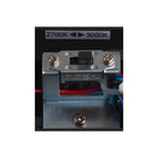 DIRETO 60 WL, Luminária de parede saliente LED para interior preto, interruptor CCT 2700/3000 K