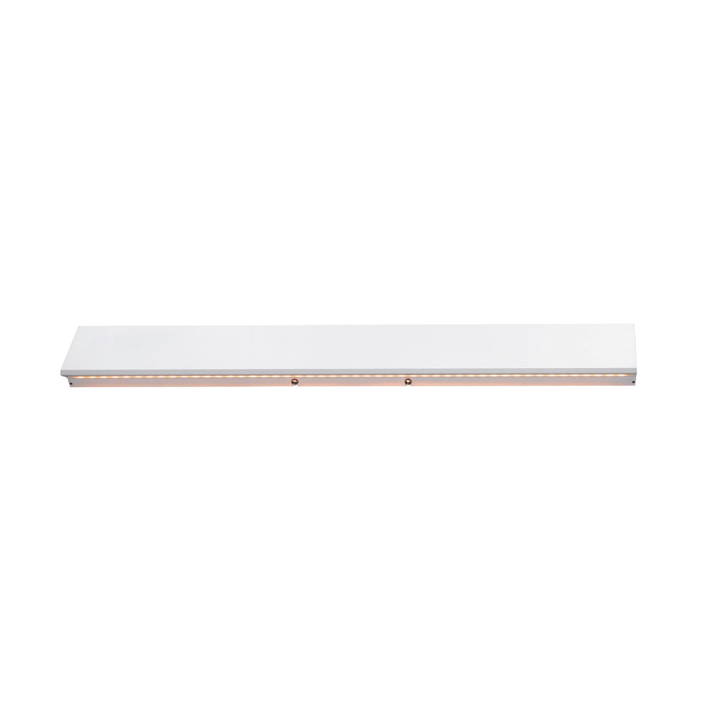 DIRETO 60 WL, Luminária de parede saliente LED para interior branco, interruptor CCT 2700/3000 K