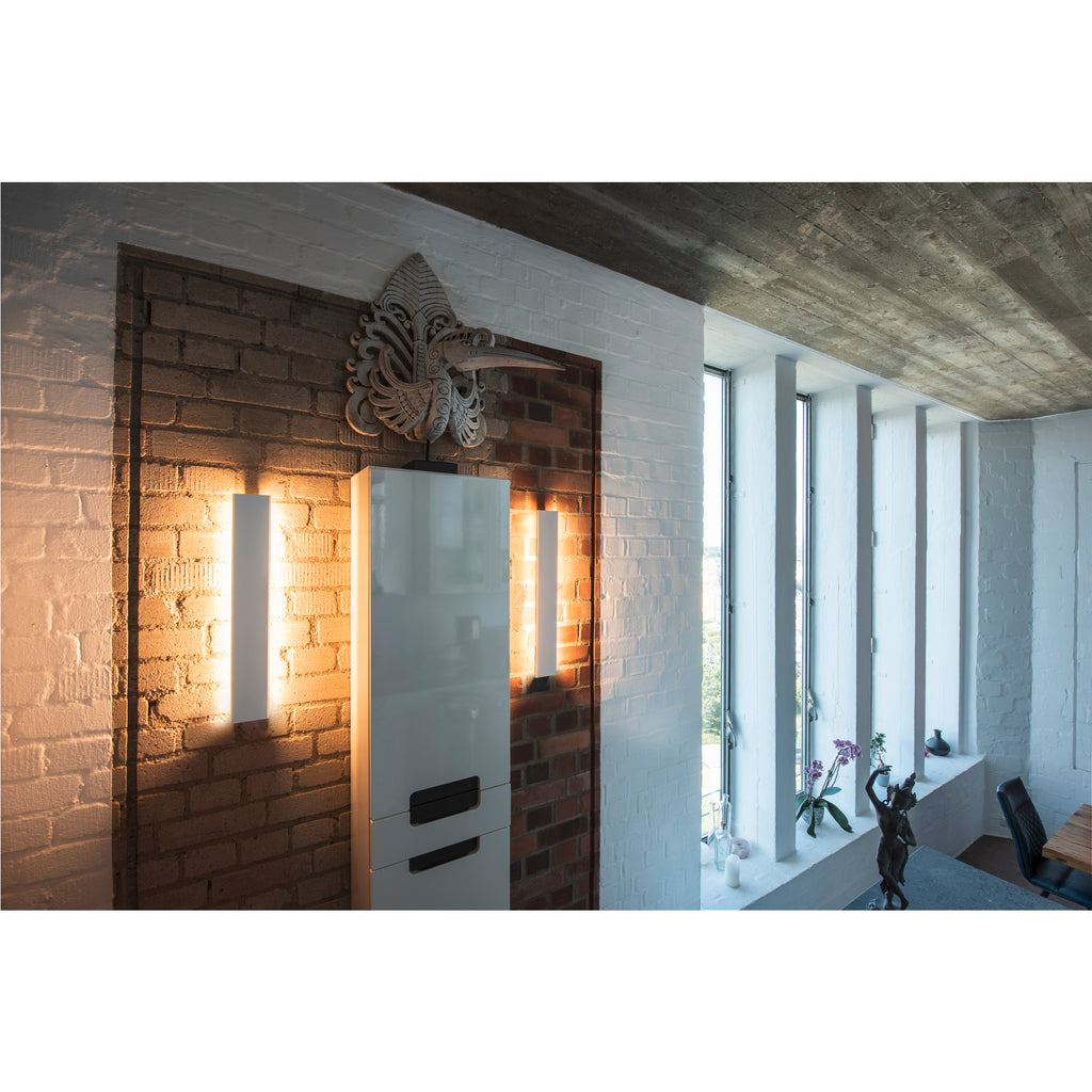 DIRETO 60 WL, Luminária de parede saliente LED para interior branco, interruptor CCT 2700/3000 K