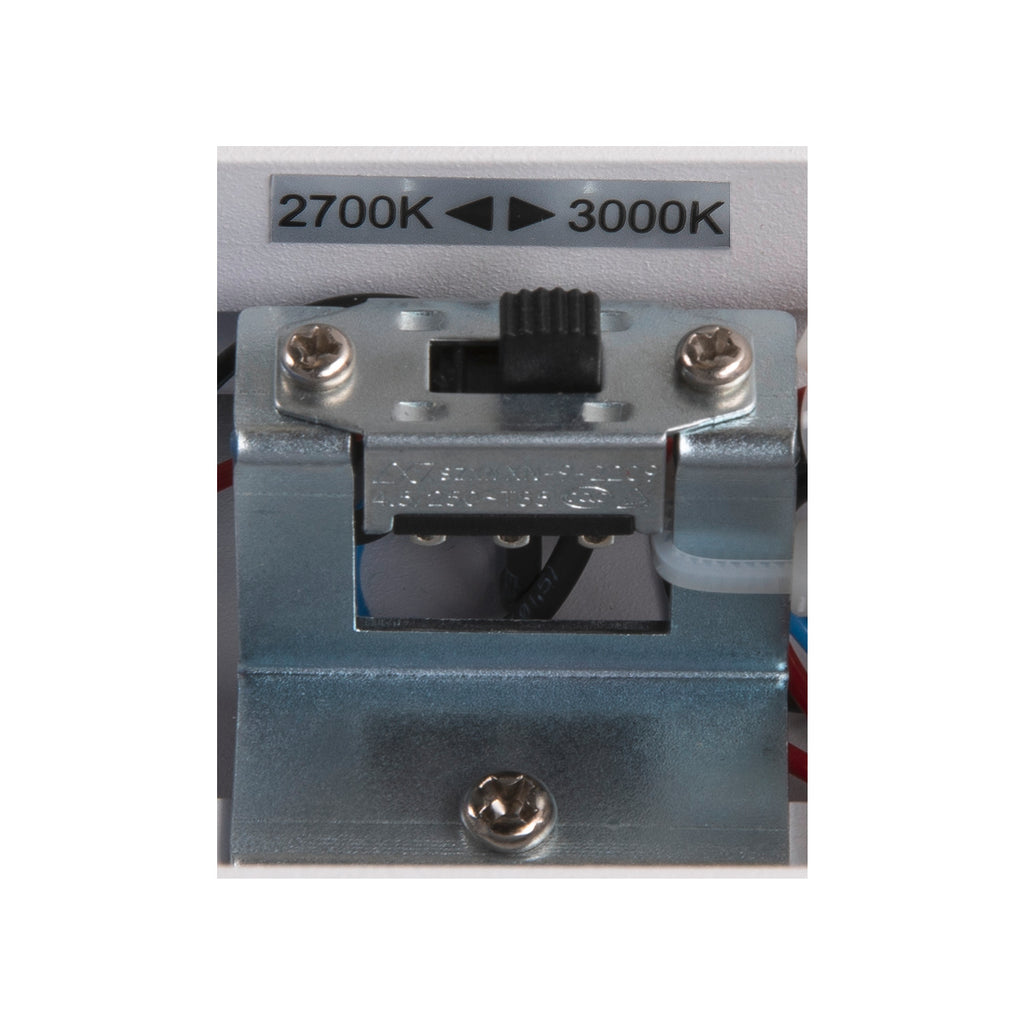 DIRETO 60 WL, Luminária de parede saliente LED para interior branco, interruptor CCT 2700/3000 K
