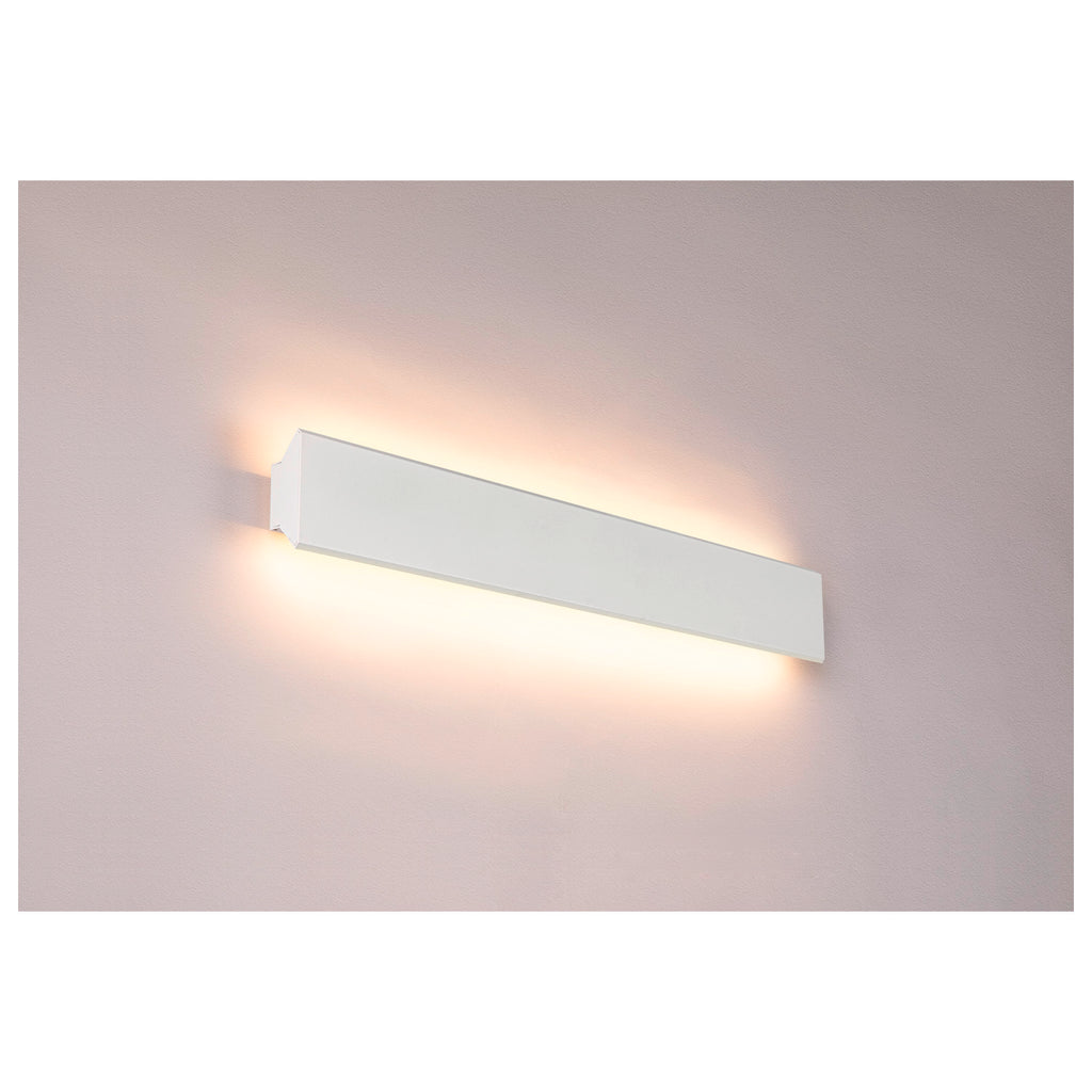 DIRETO 60 WL, Luminária de parede saliente LED para interior branco, interruptor CCT 2700/3000 K