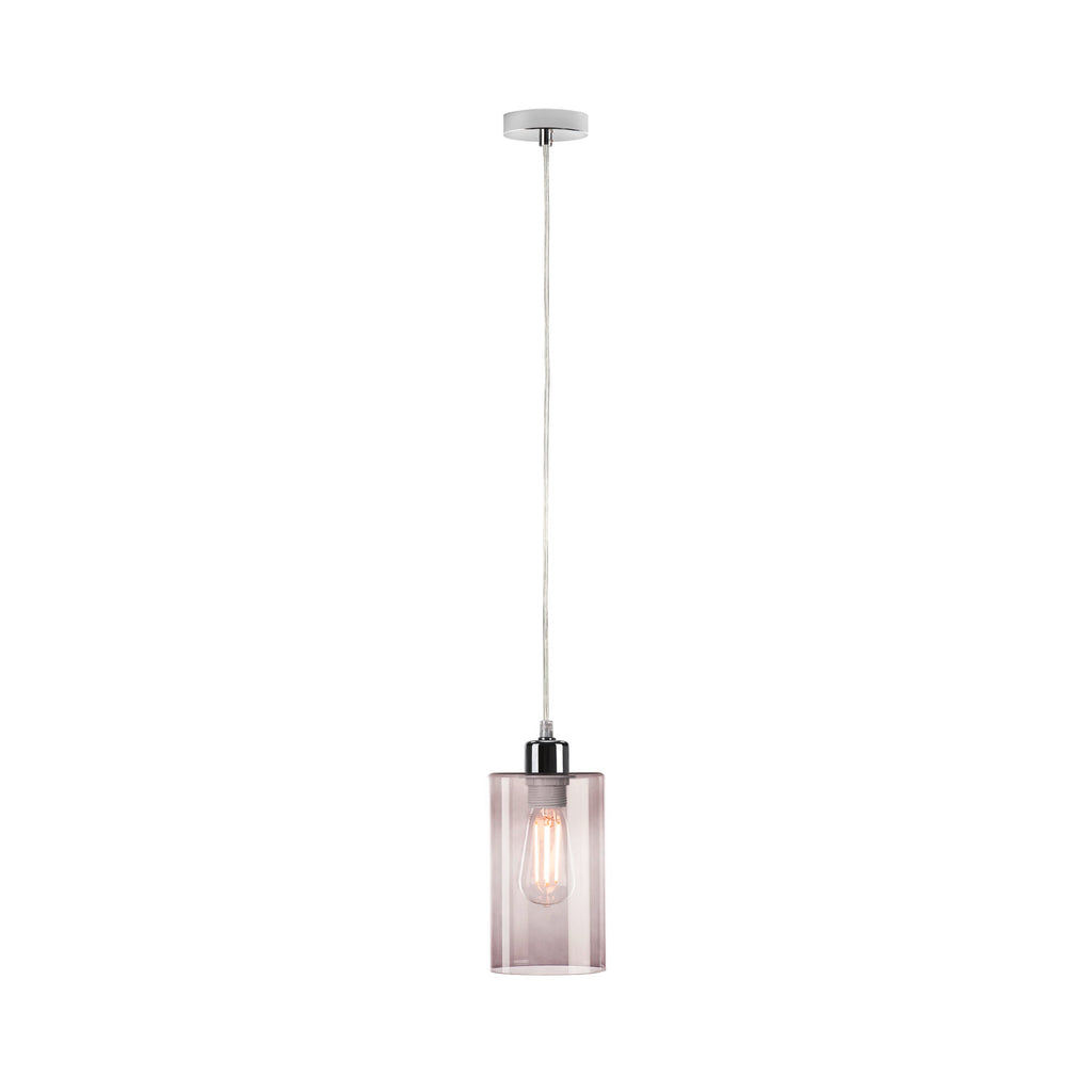 FENDA, suspensão de pêndulo, A60, cromado, sem abajur, sem roseta, cabo aberto, máx. 60 W