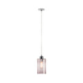FENDA, suspensão de pêndulo, A60, cromado, sem abajur, sem roseta, cabo aberto, máx. 60 W