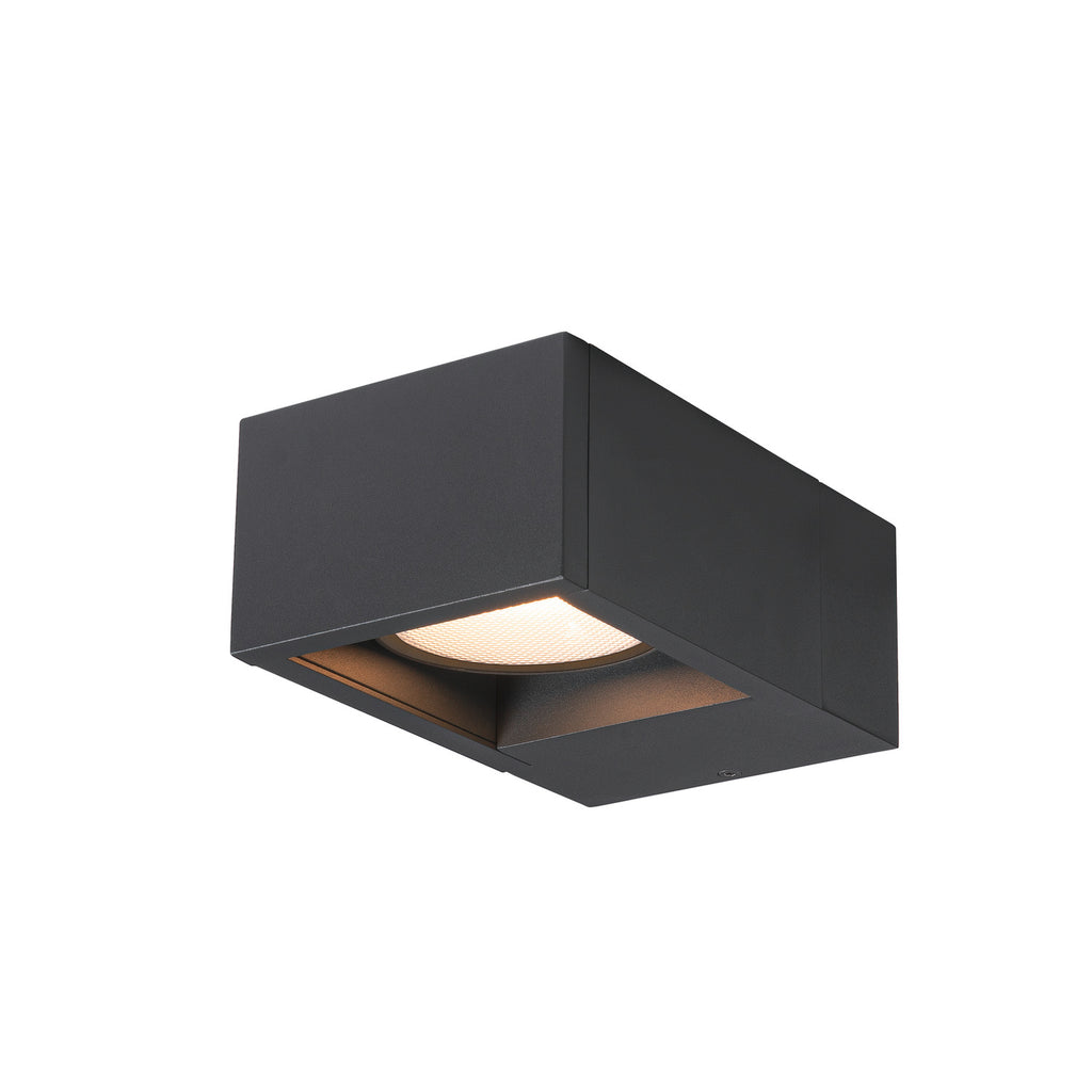 ESKINA FRAME WL, Luminária de parede saliente LED para exterior, antracite, interruptor CCT 3000/4000 K