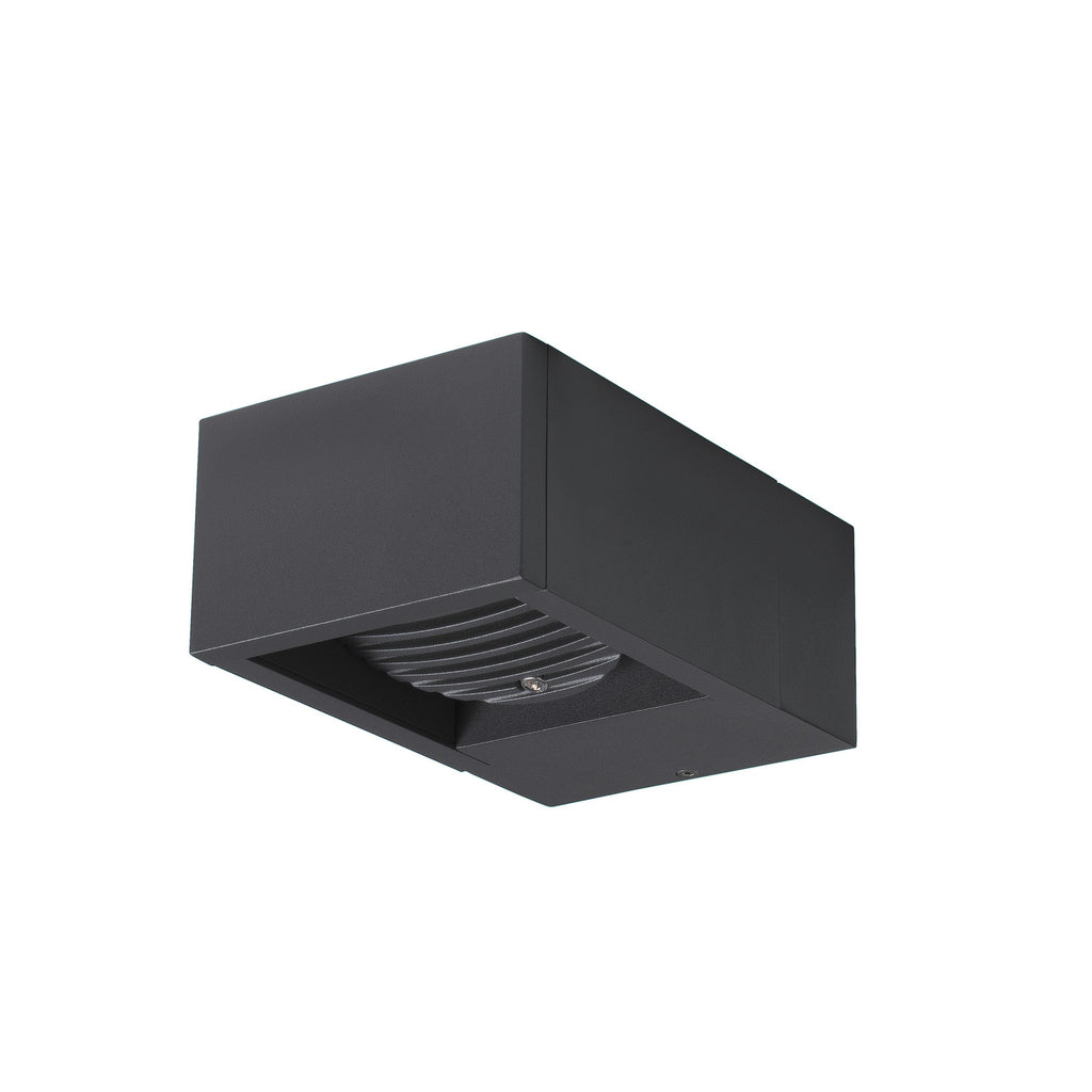 ESKINA FRAME WL, Luminária de parede saliente LED para exterior, antracite, interruptor CCT 3000/4000 K