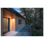 ESKINA FRAME WL, Luminária de parede saliente LED para exterior, antracite, interruptor CCT 3000/4000 K