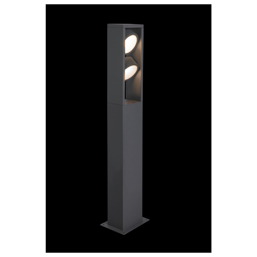 ESKINA FRAME 75 FL, Luminária de pé LED para exterior, double, antracite, interruptor CCT 3000/4000 K