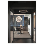 ONE 60 PD PHASE UP/DOWN, Luminária suspensa LED para interior, preto, interruptor CCT 2700/3000 K
