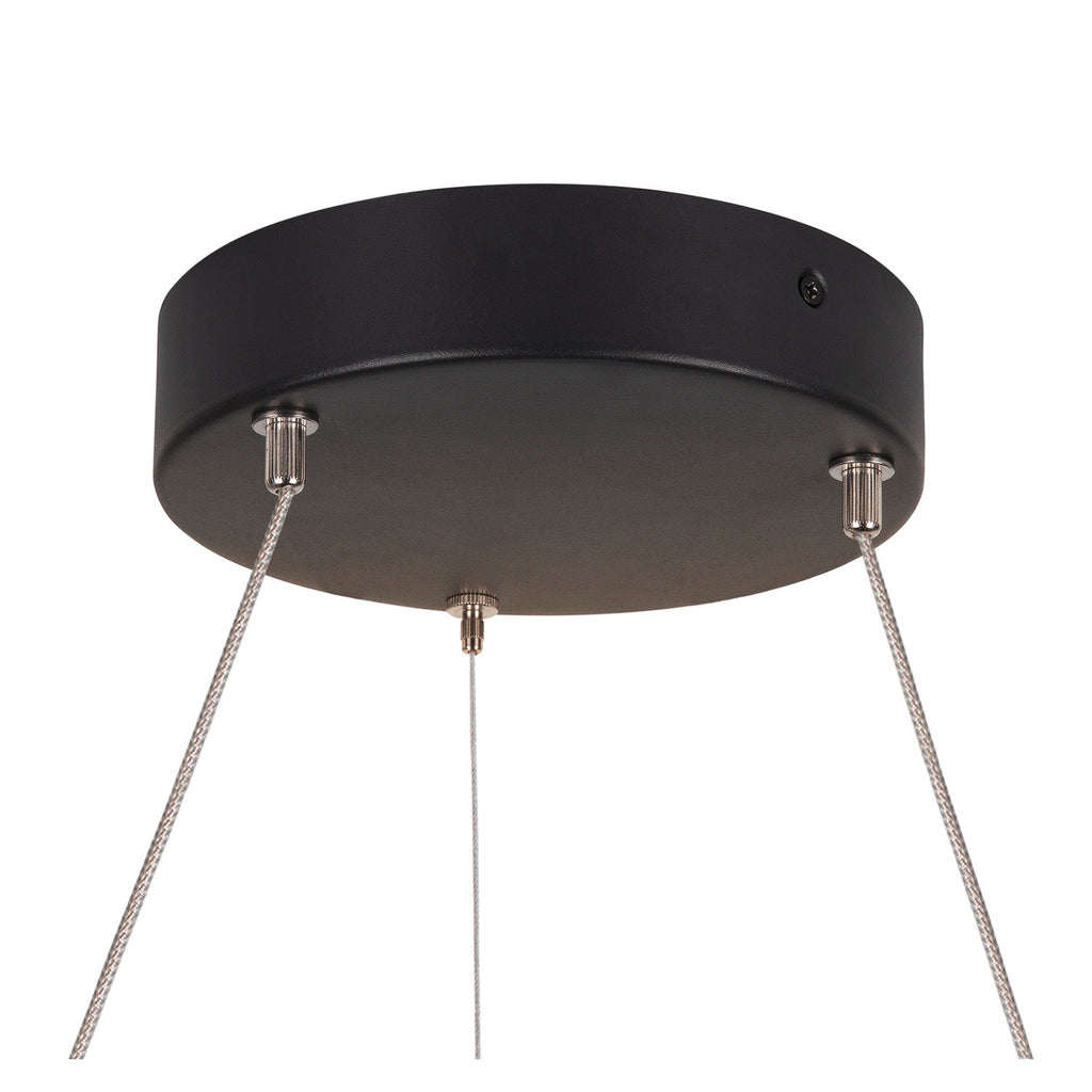 ONE 60 PD PHASE UP/DOWN, Luminária suspensa LED para interior, preto, interruptor CCT 2700/3000 K