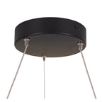 ONE 60 PD PHASE UP/DOWN, Luminária suspensa LED para interior, preto, interruptor CCT 2700/3000 K