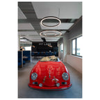ONE 60 PD DALI UP/DOWN, Luminária suspensa LED para interior, preto, interruptor CCT 3000/4000 K