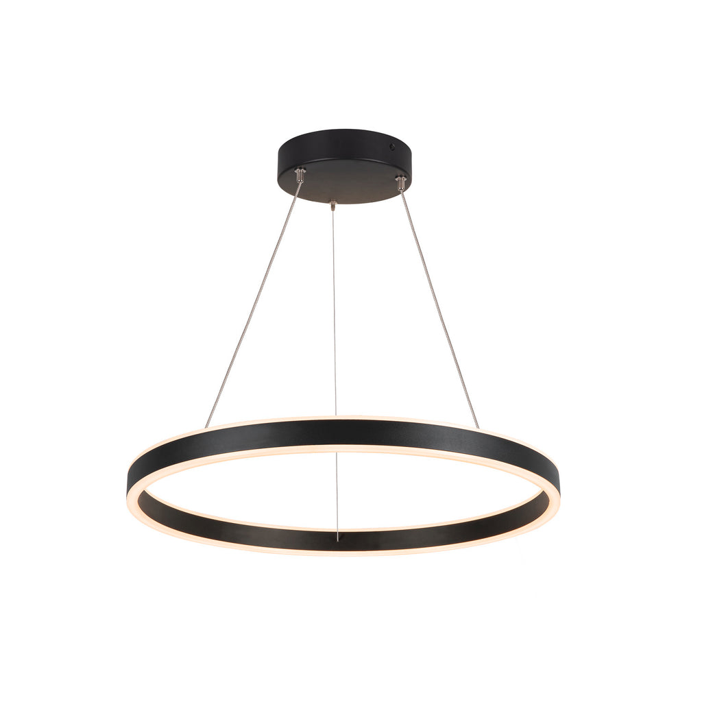 ONE 60 PD DALI UP/DOWN, Luminária suspensa LED para interior, preto, interruptor CCT 3000/4000 K
