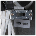 ONE 60 PD DALI UP/DOWN, Luminária suspensa LED para interior, preto, interruptor CCT 3000/4000 K