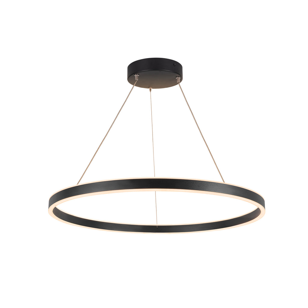 ONE 80 PD DALI UP/DOWN, Luminária suspensa LED para interior, preto, interruptor CCT 3000/4000 K