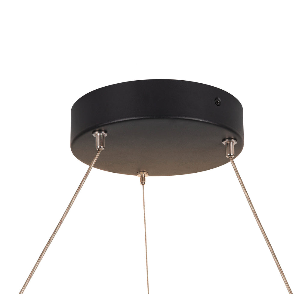 ONE 80 PD DALI UP/DOWN, Luminária suspensa LED para interior, preto, interruptor CCT 3000/4000 K
