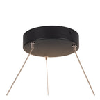 ONE 80 PD DALI UP/DOWN, Luminária suspensa LED para interior, preto, interruptor CCT 3000/4000 K