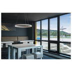 ONE 80 PD DALI UP/DOWN, Luminária suspensa LED para interior, branco, interruptor CCT 3000/4000 K