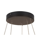 ONE DOUBLE PD PHASE UP/DOWN, Luminária suspensa LED para interior, preto, interruptor CCT 2700/3000 K