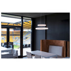 ONE DOUBLE PD PHASE UP/DOWN, Luminária suspensa LED para interior, branco, interruptor CCT 2700/3000 K
