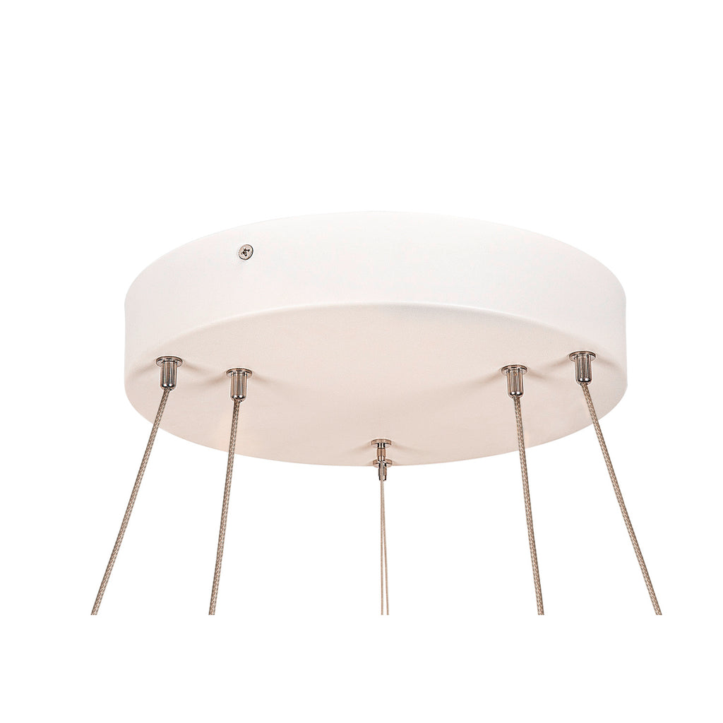 ONE DOUBLE PD PHASE UP/DOWN, Luminária suspensa LED para interior, branco, interruptor CCT 2700/3000 K