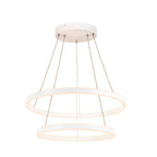 ONE DOUBLE PD DALI UP/DOWN, Luminária suspensa LED para interior, branco, interruptor CCT 3000/4000 K