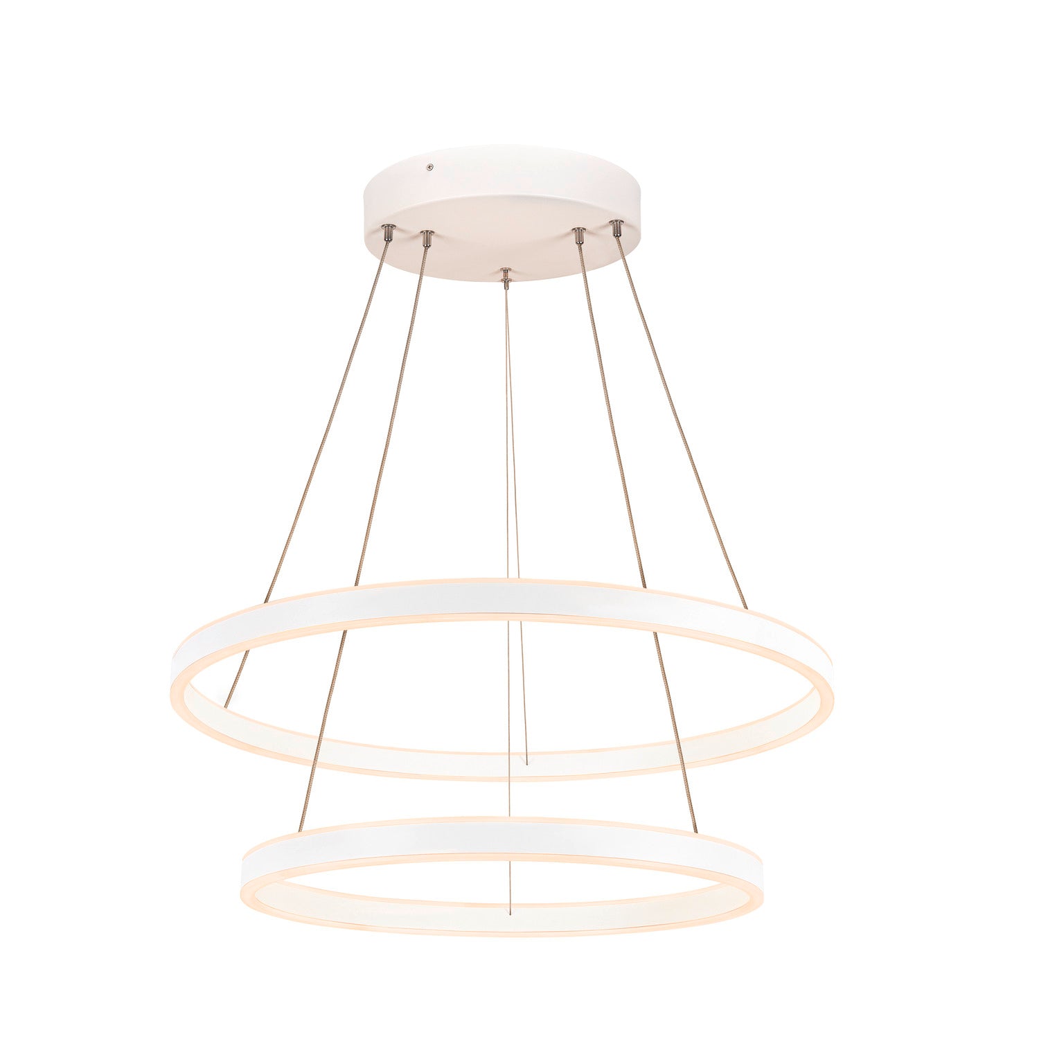 ONE DOUBLE PD DALI UP/DOWN, Luminária suspensa LED para interior, branco, interruptor CCT 3000/4000 K