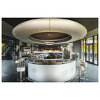 ONE DOUBLE PD DALI UP/DOWN, Luminária suspensa LED para interior, branco, interruptor CCT 3000/4000 K