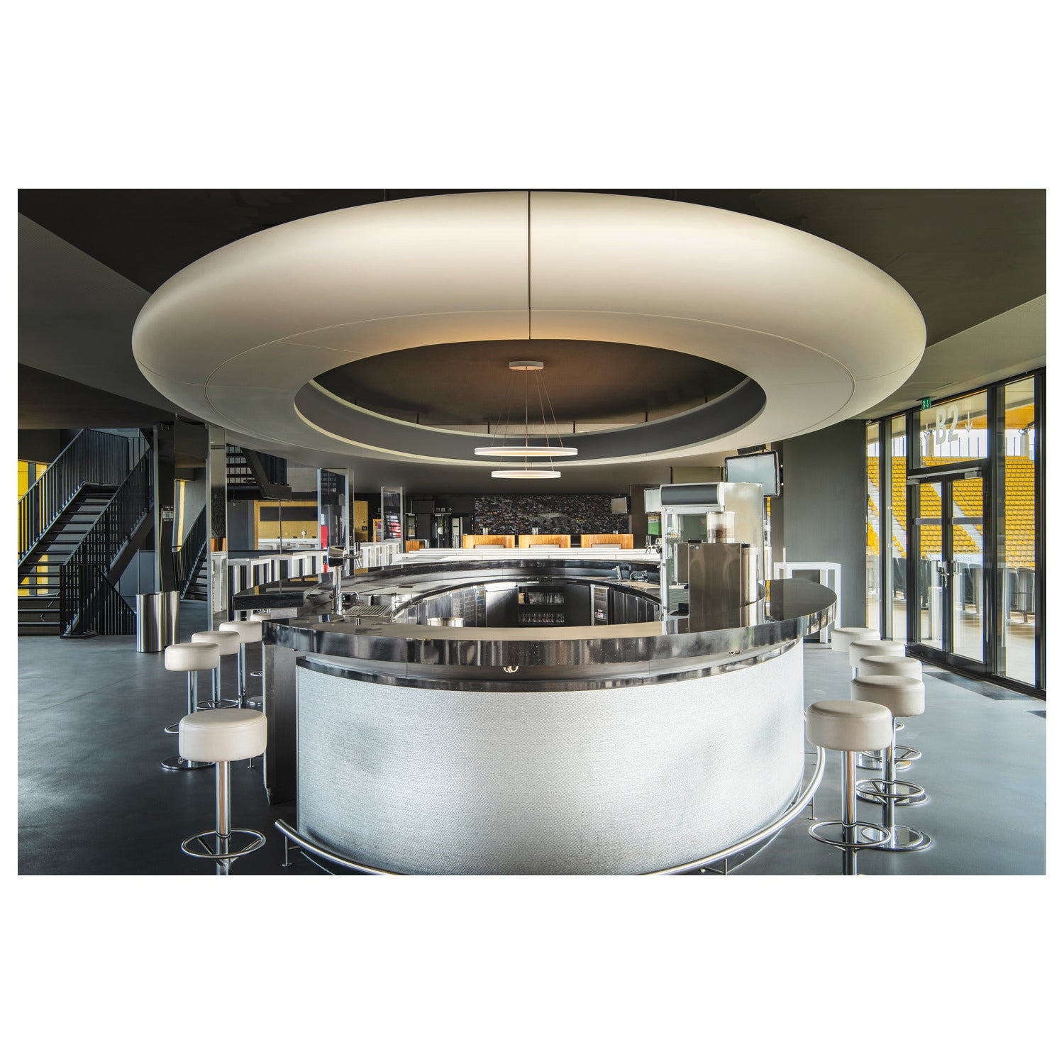 ONE DOUBLE PD DALI UP/DOWN, Luminária suspensa LED para interior, branco, interruptor CCT 3000/4000 K