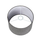FENDA 30 cm round, abajur cinzento