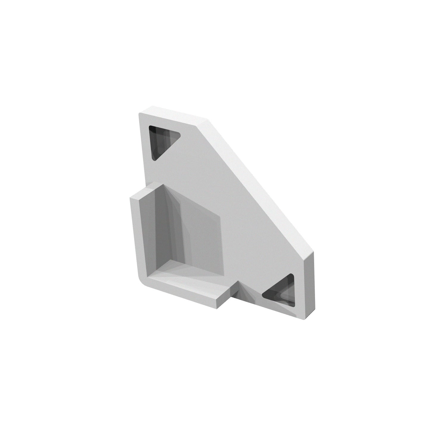 GRAZIA 10 EDGE, tampa de extremidade branco