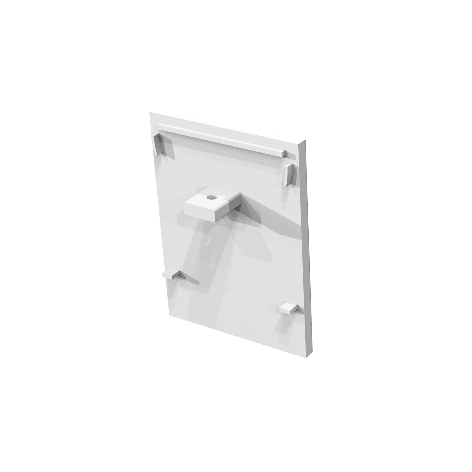 GRAZIA 60, duas tampas finais, branco