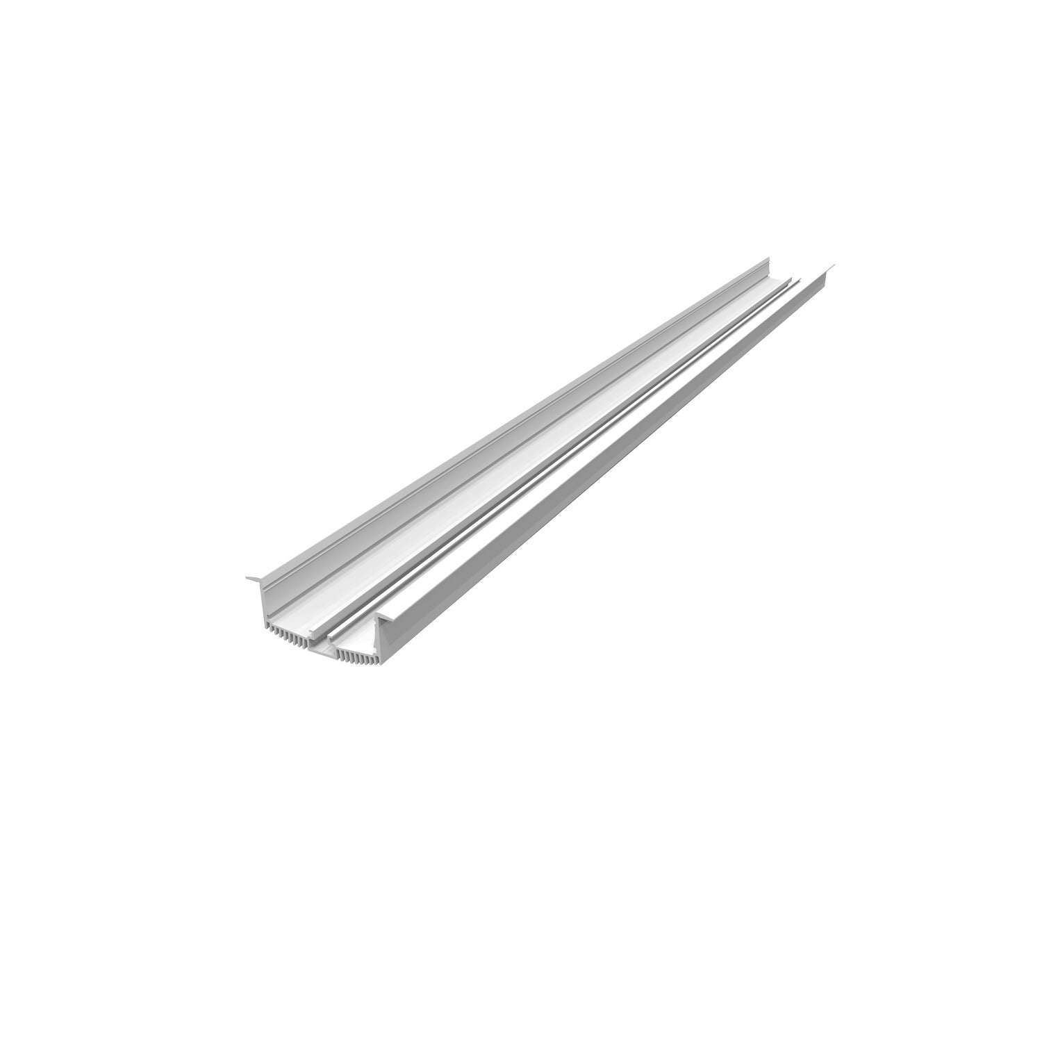 GRAZIA 60, Perfil para embutir 1,5 m branco