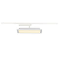 PANEL TRACK square 150x300 mm, Spot monofásico branco 18 W 3000 K
