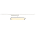 PANEL TRACK square 150x300 mm, Spot monofásico branco 18 W 3000 K