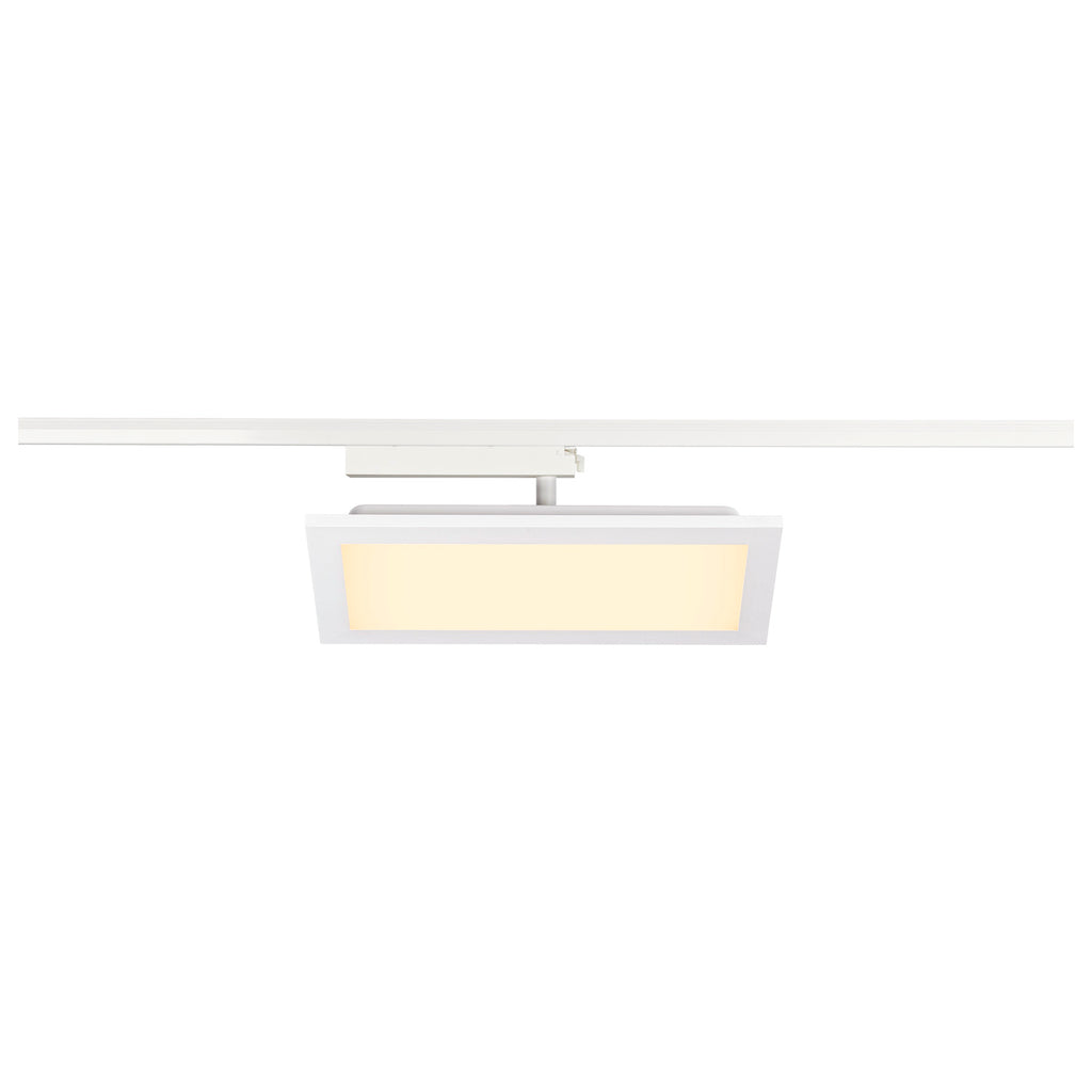 PANEL TRACK square 150x300 mm, Spot monofásico branco 18 W 3000 K