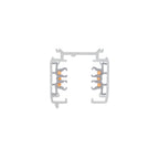S-TRACK SYSTEM - S-TRACK Carril, DALI, PHASE, 1 m, branco