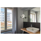 MAGANDA WL, Luminária saliente para a parede LED para interior, cromado, interruptor CCT de 2700/3000/4000 K