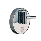 MAGANDA WL, Luminária saliente para a parede LED para interior, cromado, interruptor CCT de 2700/3000/4000 K