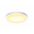 RUBA 27 CW, Luminária de parede saliente e luz saliente para teto LED para exterior, interruptor CCT, 3000/4000 K