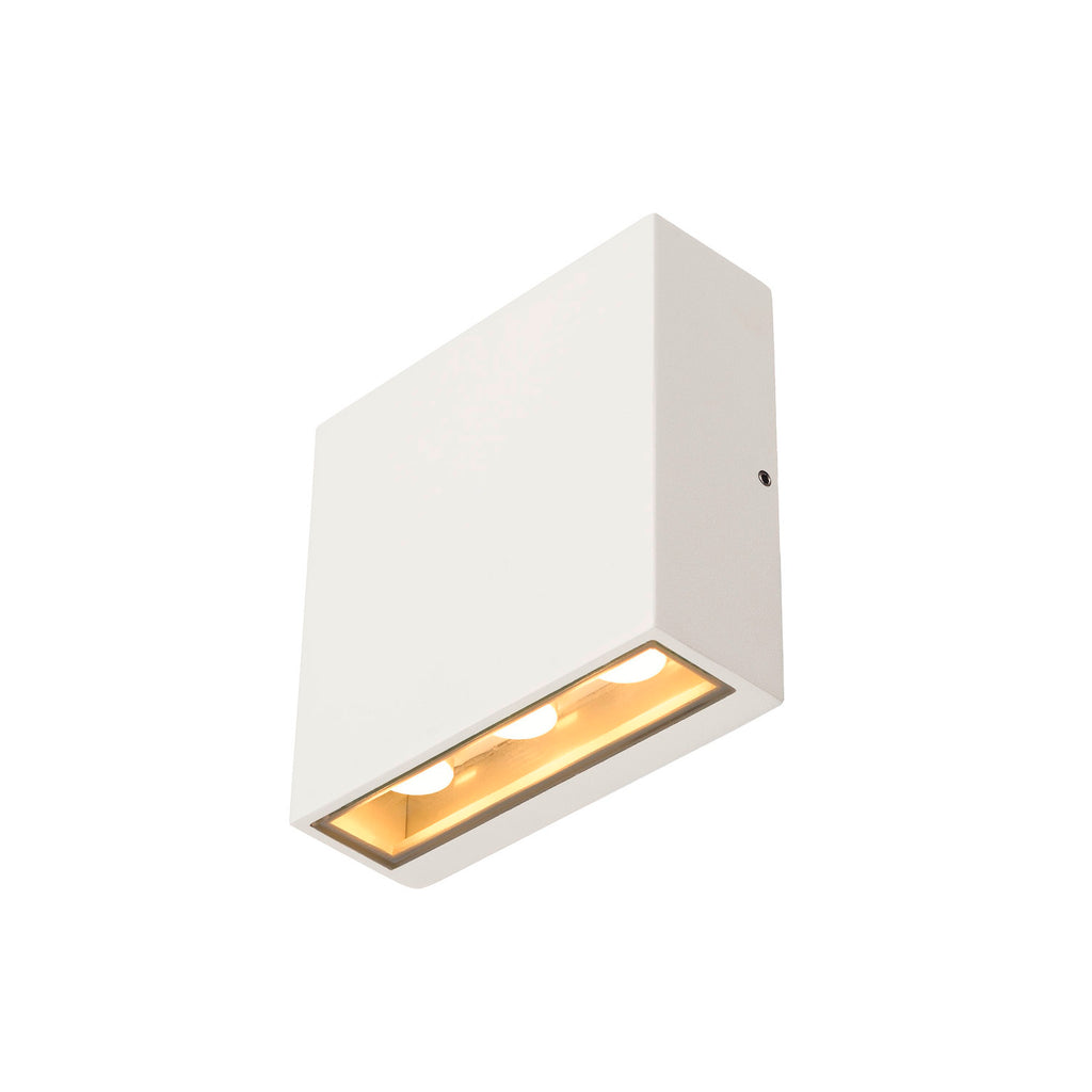 BIG QUAD, luminária de parede, quadrado, branco, branco quente