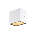 SITRA S WL SINGLE, Luminária saliente de parede para o exterior LED, branco, interruptor CCT de 3000/4000 K